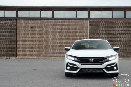 2020 Honda Civic Si Coupe, front